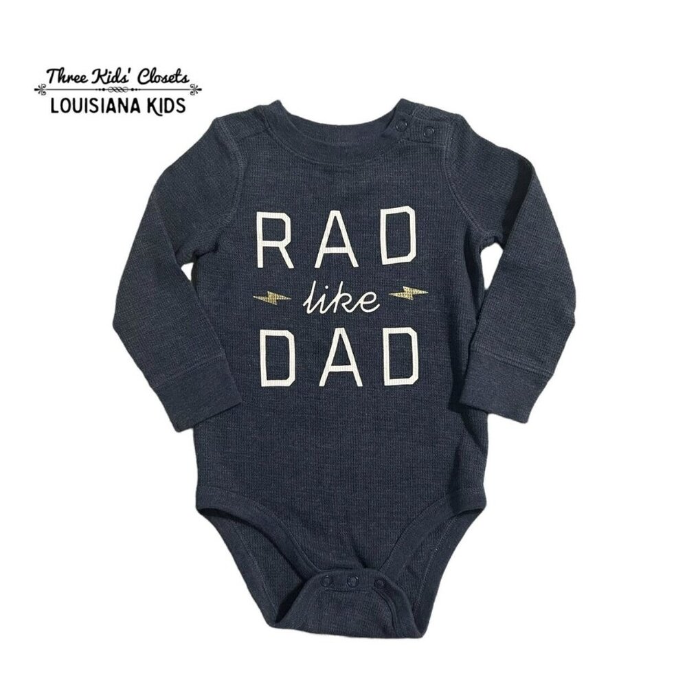 Jumping Beans 18m Rad Like Dad Long Sleeved Bodysuit